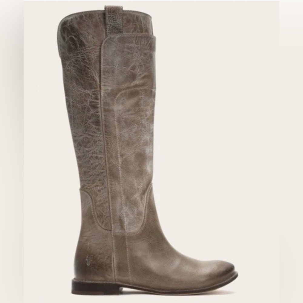 Frye Taupe Over the Knee Boots